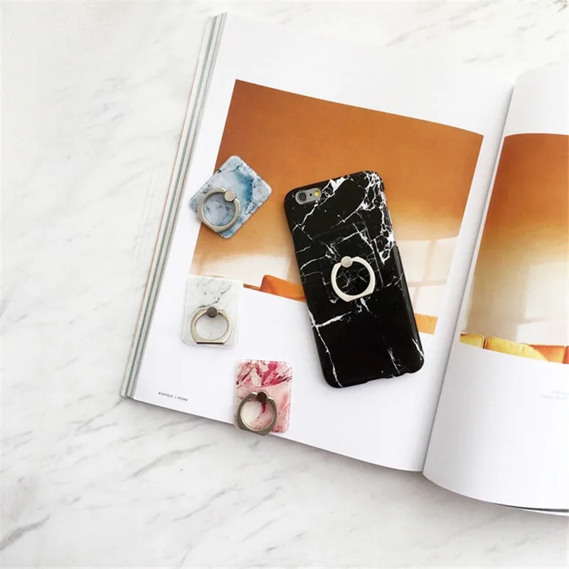 SIANCS Universal Finger Ring Holder Fashion Smartphone Stand Mount Support 360 Degree Rotation for Samsung Xiaomi IPhone10
