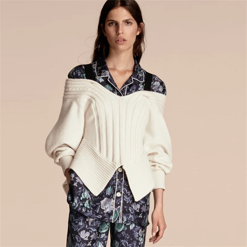 

Free Shipping New Fashion 2019 Spring Autumn for Women Sweaters Loose Warm Brand Cashmere KnitwearPullovers Sweaters Lady