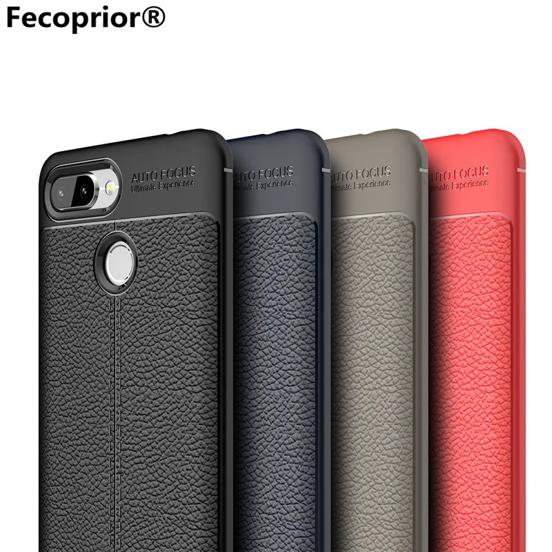 

Fecoprior Redmi6 TPU Case For Xiaomi Redmi 6 Back Cover Thin Soft Armor Shield Smart Phone Celulars Fundas Coque