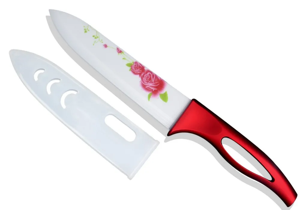 

XYJ ceramic knife white blade kitchen knives 6 inch chef knife cooking tools non-slip handle kitchen accessories beauty pattern.