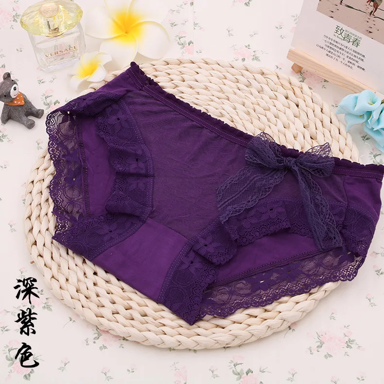 New Arrived 3Pcs/Lot Girl Panties Underwear Lace Briefs Cotton Lingerie Soft Comfortable Bowknot Panty Wholesale New Arrived 3Pcs/Lot Girl Panties Underwear Lace Briefs Cotton Lingerie Soft Comfortable Bowknot Panty Wholesale