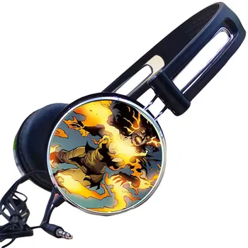 

Comic The Avengers Firebird Headphone Line Type 3.5mm Punisher Gaming Headset Stereo Headphones for Video Game Phones Mp3 PC