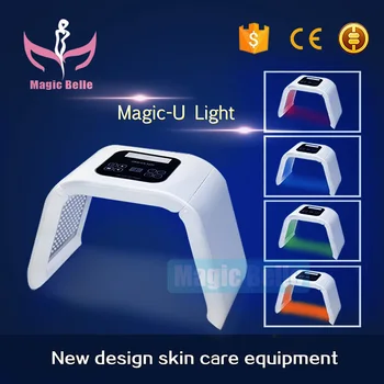 

2018 hot! Omega 4-color face PDT lamp for skin / LED phototherapy mask beauty equipment