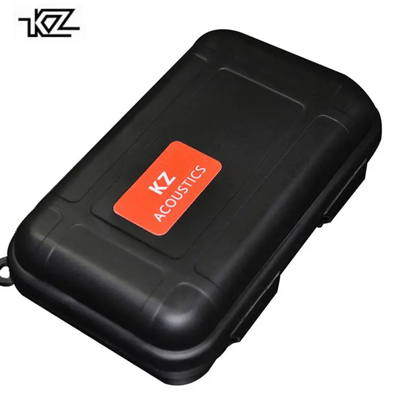 

Original KZ Earphone Case Dustproof Headphone Case Box KZ Hard Bag Portable Headphone Storage Box For KZ ZS10 AS10 ZST ZS6 ZS5