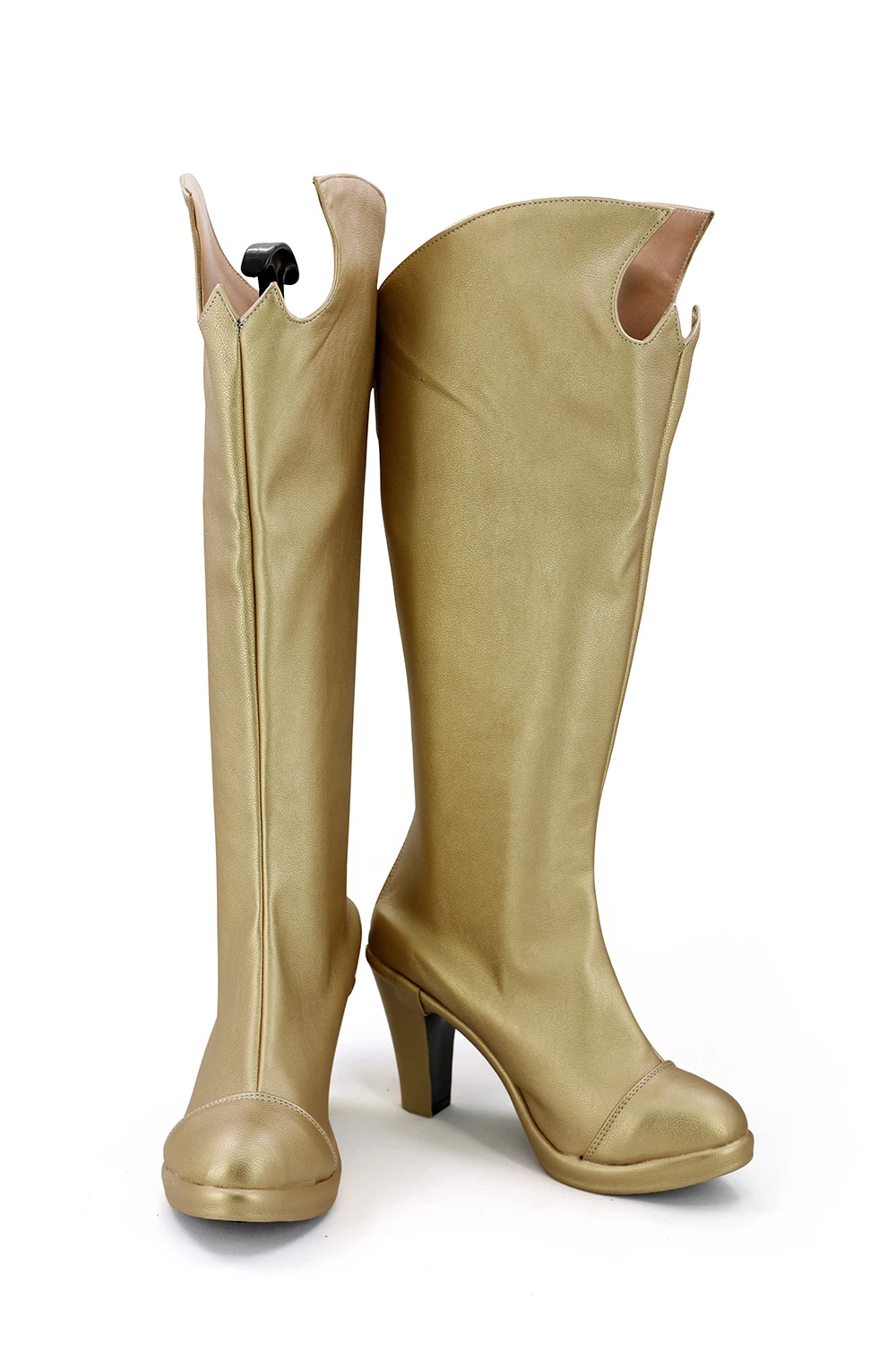 DC Comic Batman Batgirl Golden Boots Cosplay Shoes (1)