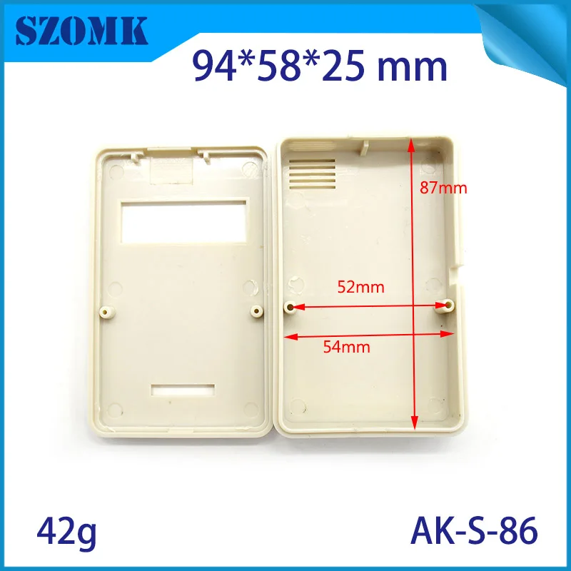 1 шт. пластиковый корпус для электроники 94*58*25 мм|enclosures for electronics|enclosure handheldenclosure