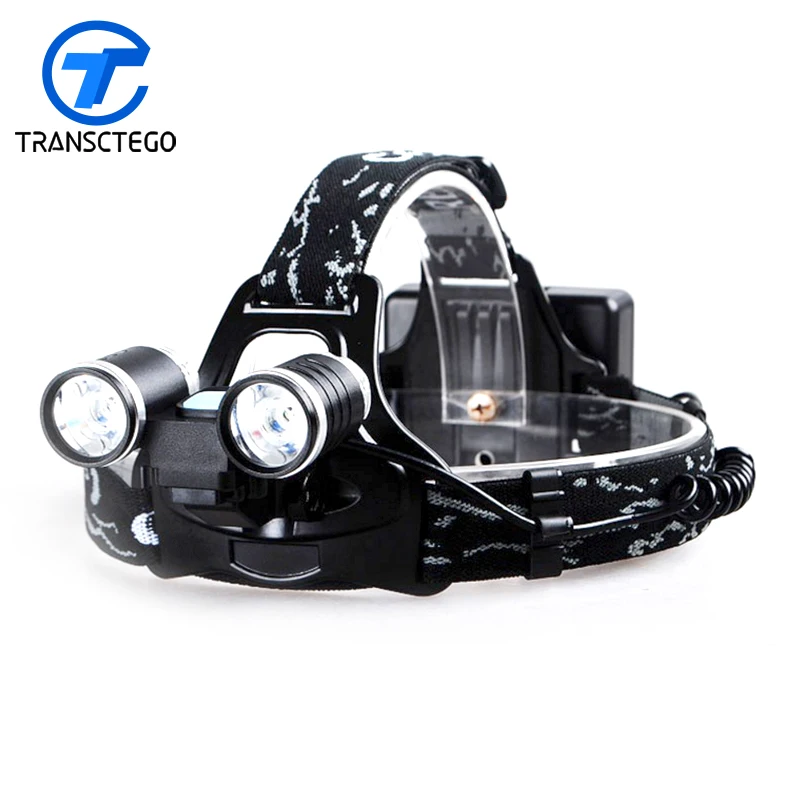 

High Power Bike Light caplights LED headlight dual-core 15w Waterproof Bicycle Light Rechargeable Led Bike Cycling sportlight