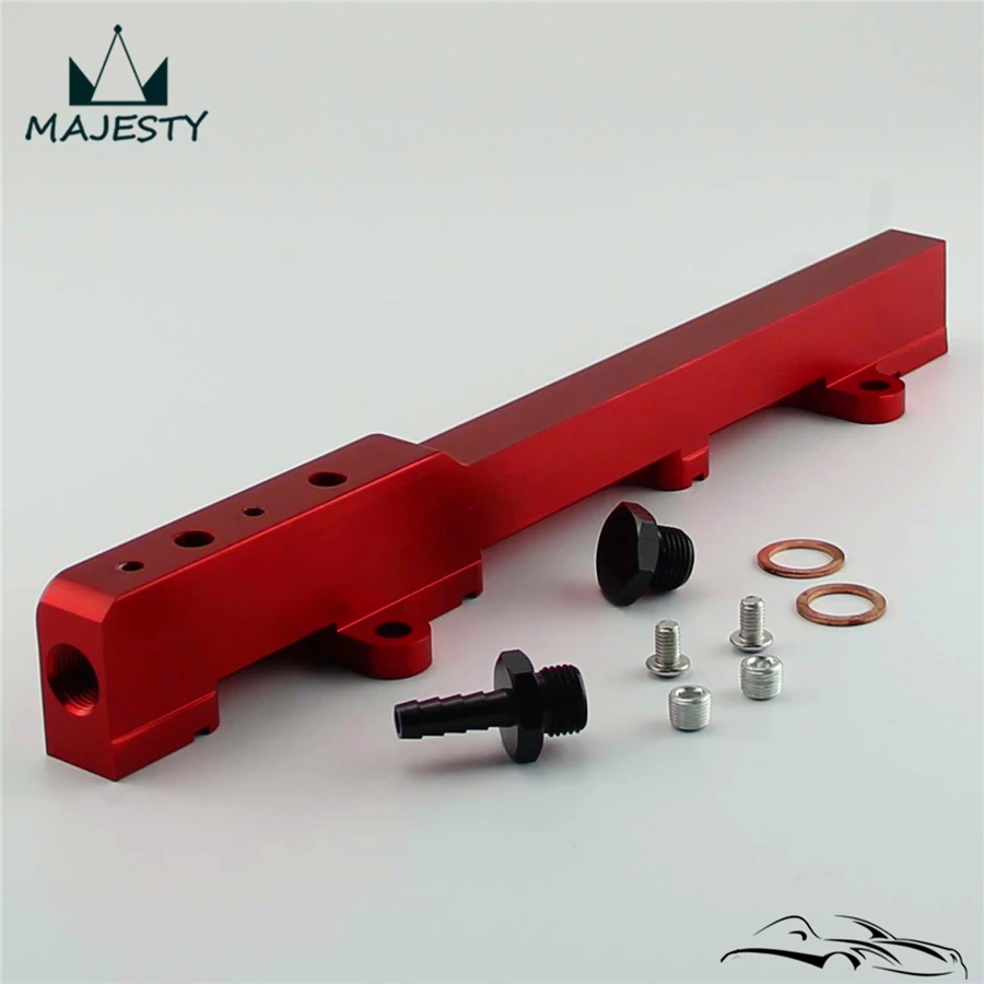 Engineering Racing FUEL RAIL Kit For RSX INTEGRA DC5 Type R K20 Red on