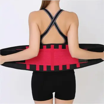 

Health Breathable Belt Waist Support Belt Unisex Lumbar Disc Fixation Support Decompression Relieve Low Back Pain Bandage