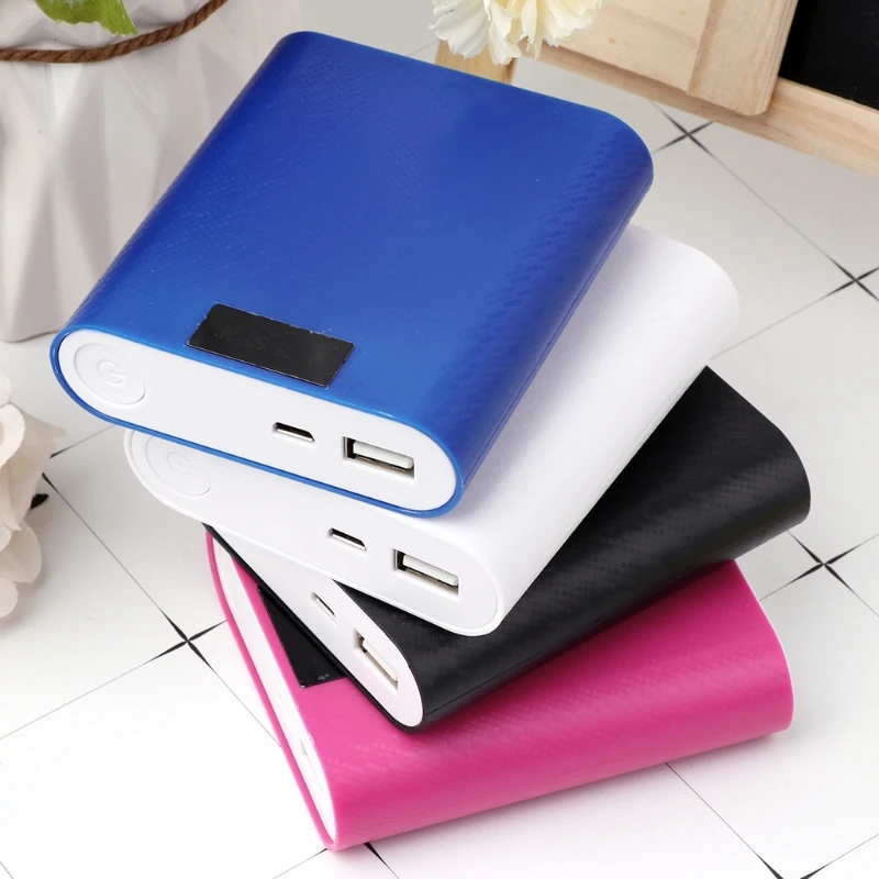 

DIY Kit 4x 18650 Battery Charger Holder Power Bank Box Shell Case for Smartphone