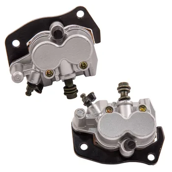 

FIT FOR YAMAHA RHINO 660 FRONT LEFT RIGHT BRAKE CALIPER PADS ASSEMBLY YXR660