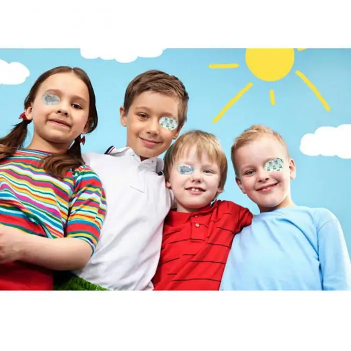 20 шт Детские глазные патчи очки Amblyopia медицинские мягкие одноразовые ортопедические могут CSV