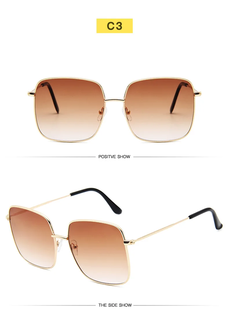 Новые Квадратные Солнцезащитные очки женские пластиковые большие рамки модные роскошные брендовые солнцезащитные очки gs женские зеркальные крутые розовые черные очки UV400lasse