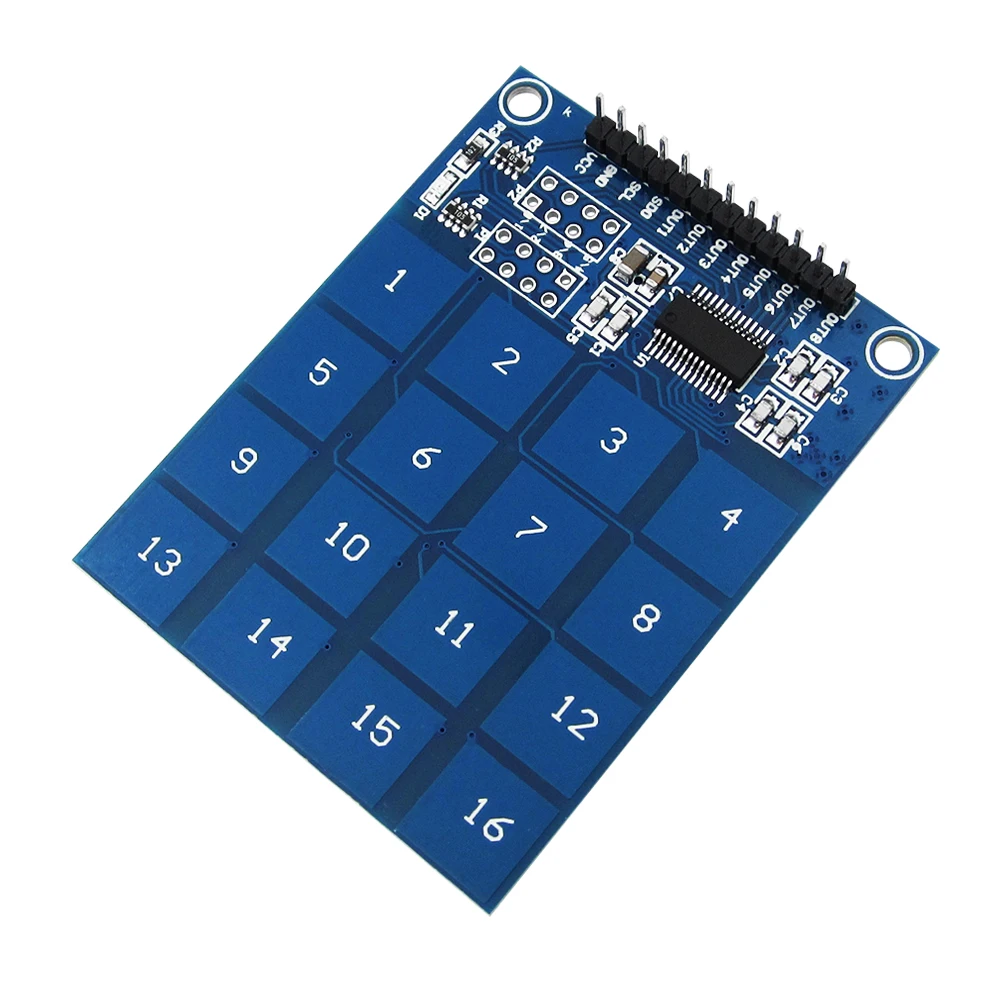 Hailangniao 5 Pz/Lotto 16 Vie Xd-62B Ttp229 Interruttore Tattile Capacitivo Piastra Scheda Modulo Sensore Digitale
