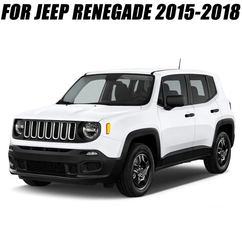 Для Jeep Renegade хромированный переключатель зажигания двигатель старт стоп крышка кнопки запуска отделка вставка ободок стайлинга автомобилей