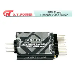FATJAY GT Мощность FPV 3 канала видео модуль коммутатора для RC дроны