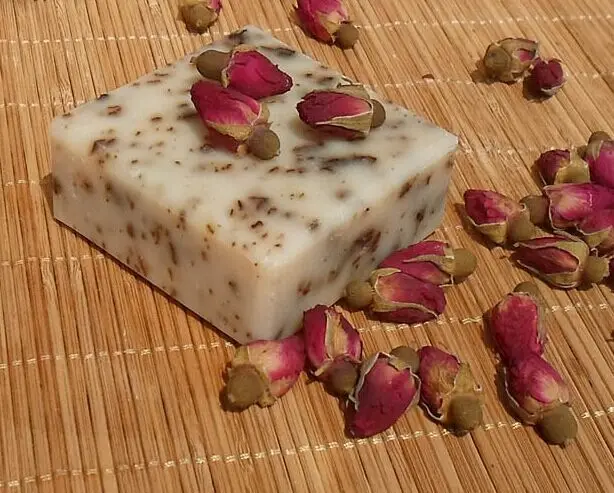 Чистое Натуральное органическое мыло для рук Китайский травяной лепесток розы мыло холодного приготовления отбеливание пятна мыло для лица средство для снятия макияжа 100 г