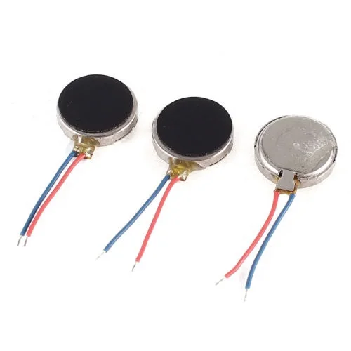 

2PCS DC 3V Pager Phone Coin Flat Vibrating Vibration Micro Mini Motor