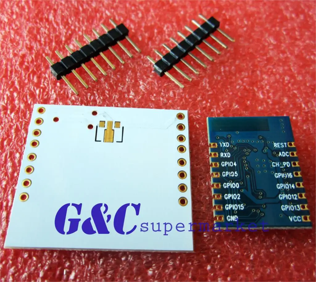 ESP8266 Esp 07 удаленный Серийный порт wifi модуль с адаптер IO plate расширения|wifi module|esp8266
