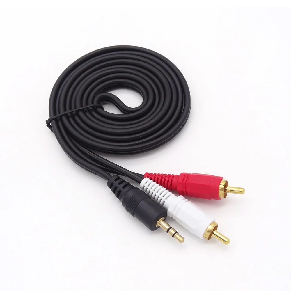 Кабели Bestall 1 5 M RCA Аудио Видео AV Aux 3 мм штекер стерео мини джек к 2 кабель для