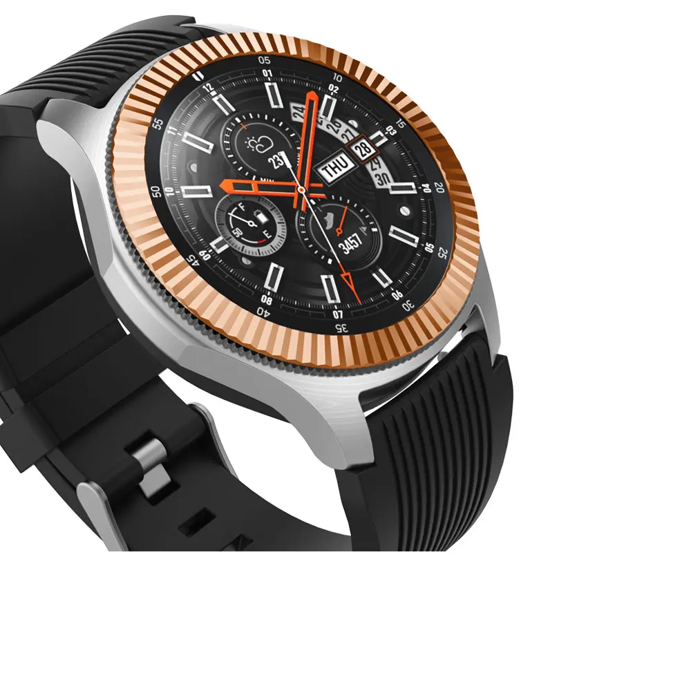 Безель кольцо чехол для Galaxy Watch 46 мм 42 защитный Samsung Gear S3 Frontier/S2 SM R720 Смарт часы