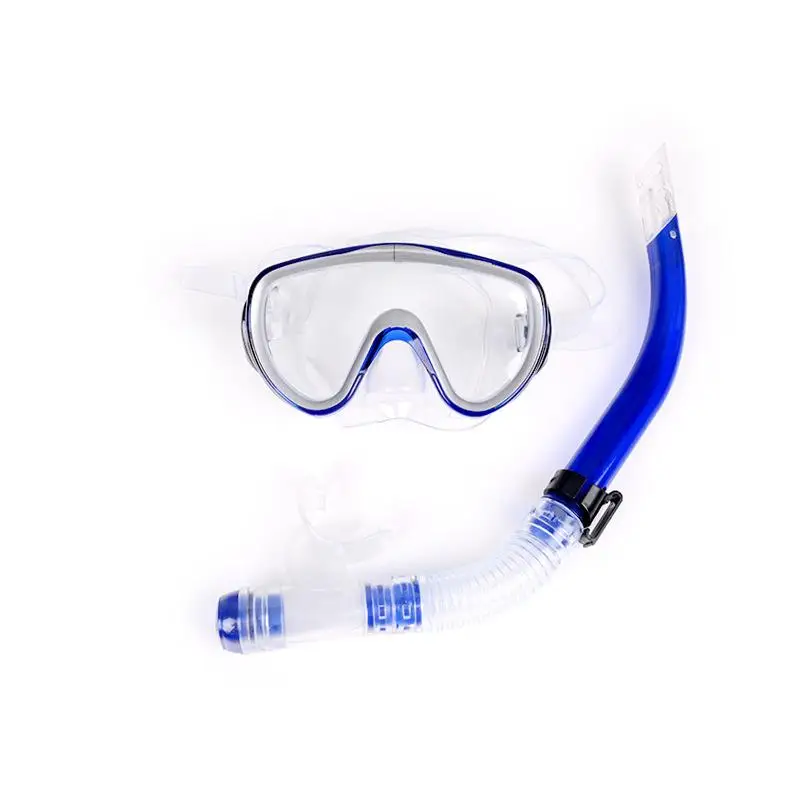 Новые синие оборудование для дайвинга, маски Анти-туман очки подводное плавание Очки комплект Товары Высокое качество Профессиональный