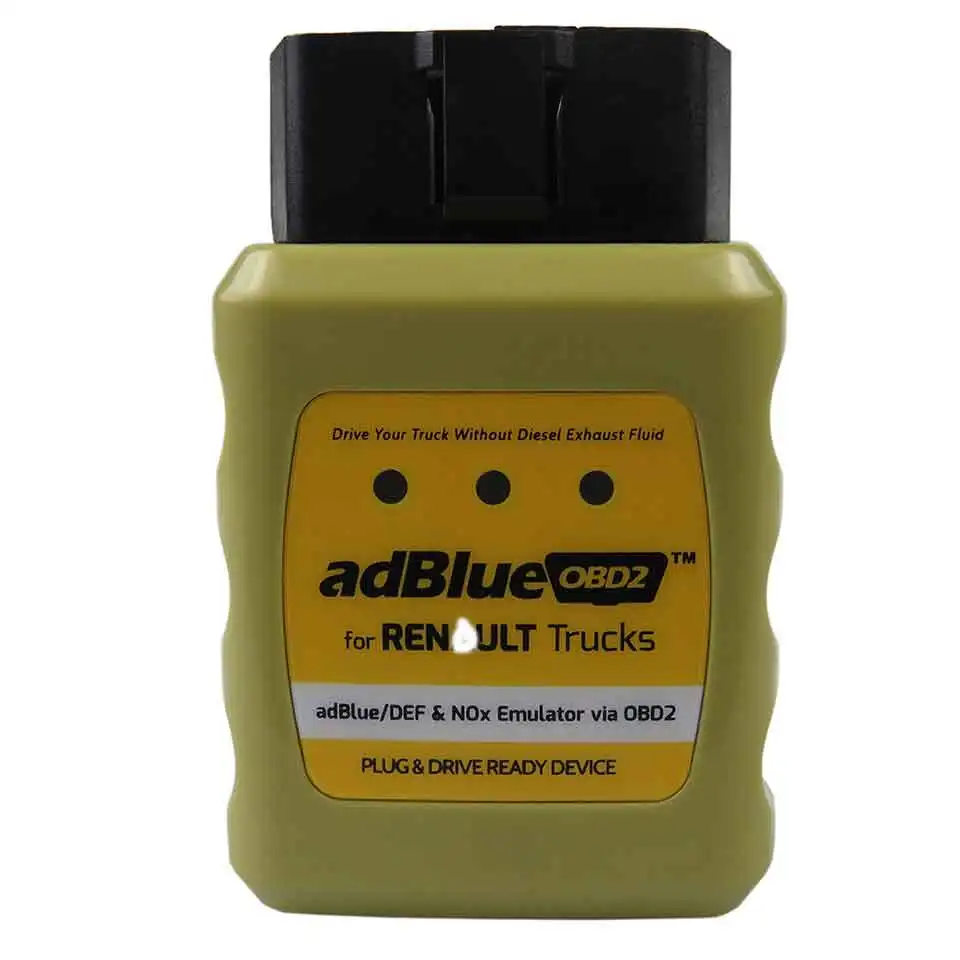 Версия профессиональный Adblue Эмулятор Nox AdblueOBD2 Plug& Drive готовое устройство по OBD2 16Pin Adblue OBD 2 для 8 грузовиков - Цвет: Красный