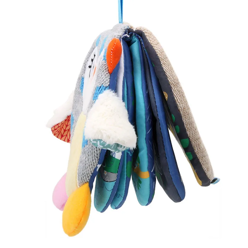 Cartoon cute owl cloth book tearing rotten baby bedtime good night story book parent-child interaction intellectual development Cartoon cute owl cloth book tearing rotten baby bedtime good night story book parent-child interaction intellectual development