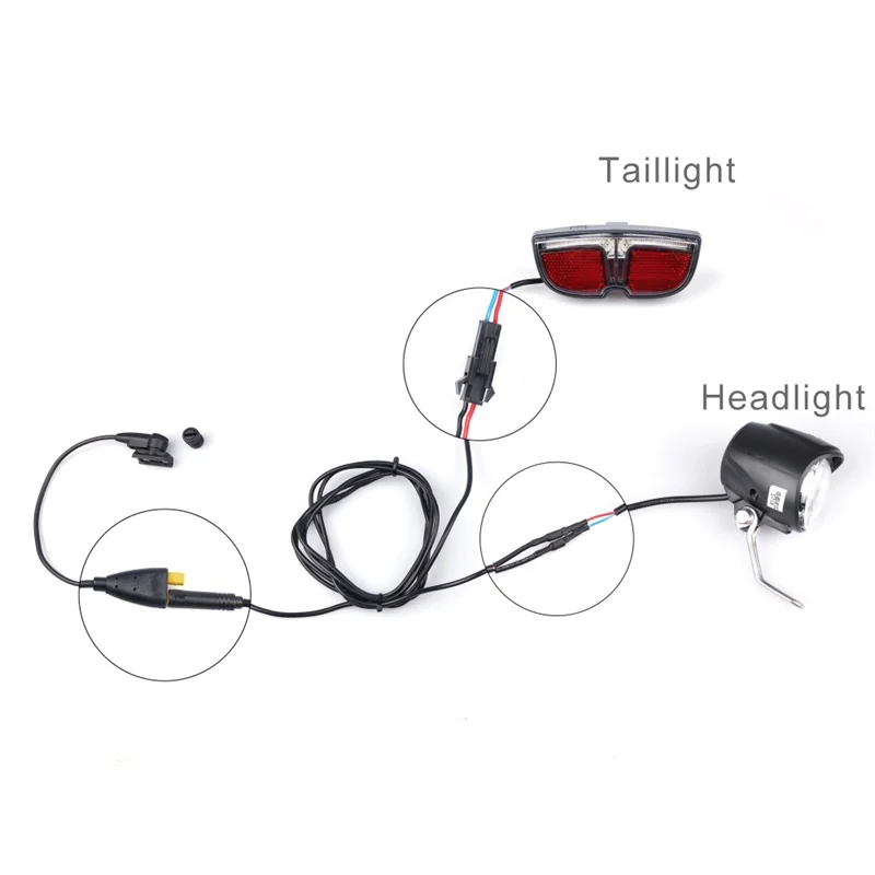 Perfect 6V Electric Bike Light Headlight Taillight Speed Transmitter & Cable For Tongsheng tsdz2 Mid Drive Motor Bicycle Lamp 4 Perfect 6V Electric Bike Light Headlight Taillight Speed Transmitter & Cable For Tongsheng tsdz2 Mid Drive Motor Bicycle Lamp 4