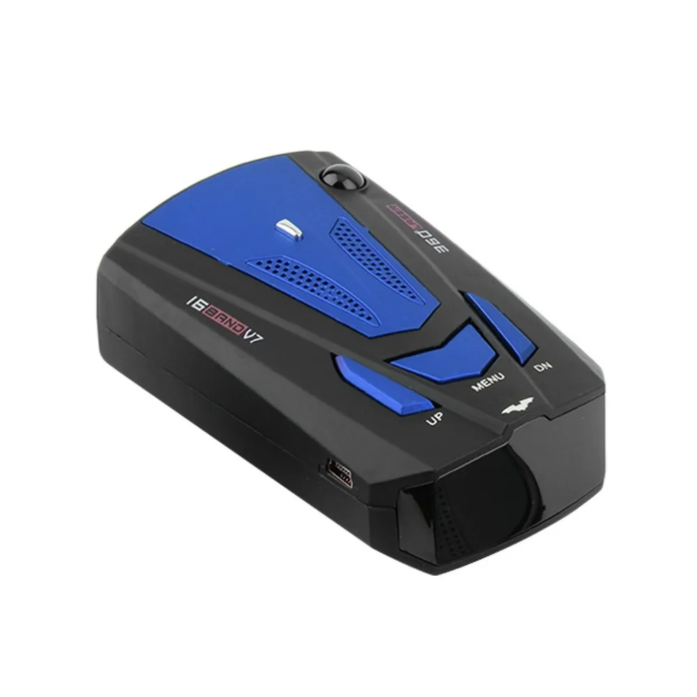  Auto detektor V7 360 Grad Erkennung Akustischer alarm Auto Radar Detektor anti Englisch Stimme für 