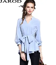 Elegant Women Solid Chiffon Blouse 2017 New Fashion European Style Lantern Sleeve Office Work Shirt Casual Tops Loose Blusas