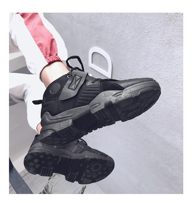 BomKinta/ретро-кроссовки на толстой подошве; мужская обувь на платформе; стильная разноцветная грязная обувь; дышащая мужская обувь для взрослых; теннисная обувь