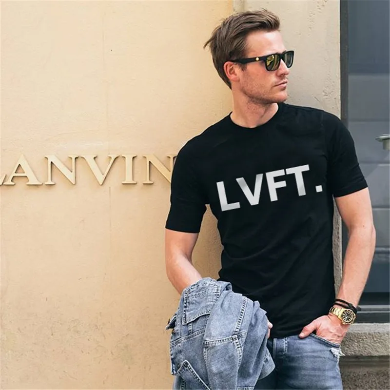 

2019 new fashion T-shirt men's clothing summer round neck casual sports T-shirt men's jogging fitness shirt men's short sleeve