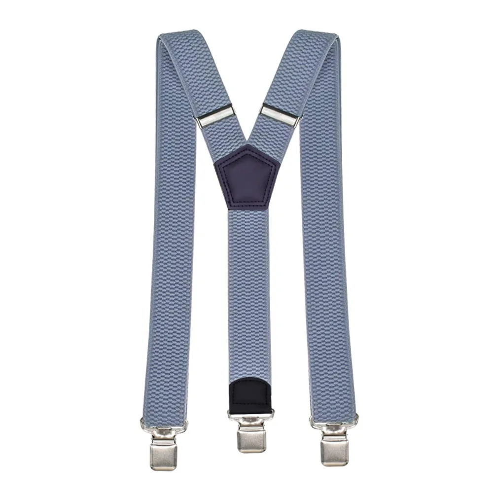 suspenders women grey