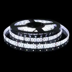 200 м/лот 5630 SMD LED мягкие прокладки, 60LED/m, белый/теплый белый водонепроницаемый/не водонепроницаемый DC12V Светодиодные ленты, ярче, чем 5050 полосы