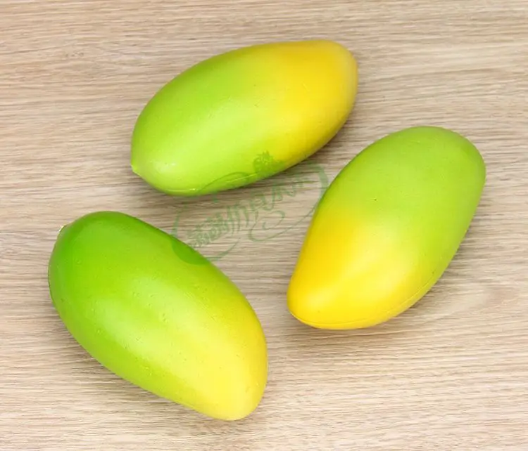 Artificial Mango Fruit Painting Model Home Decoration Artificial Mango Photography Propsin