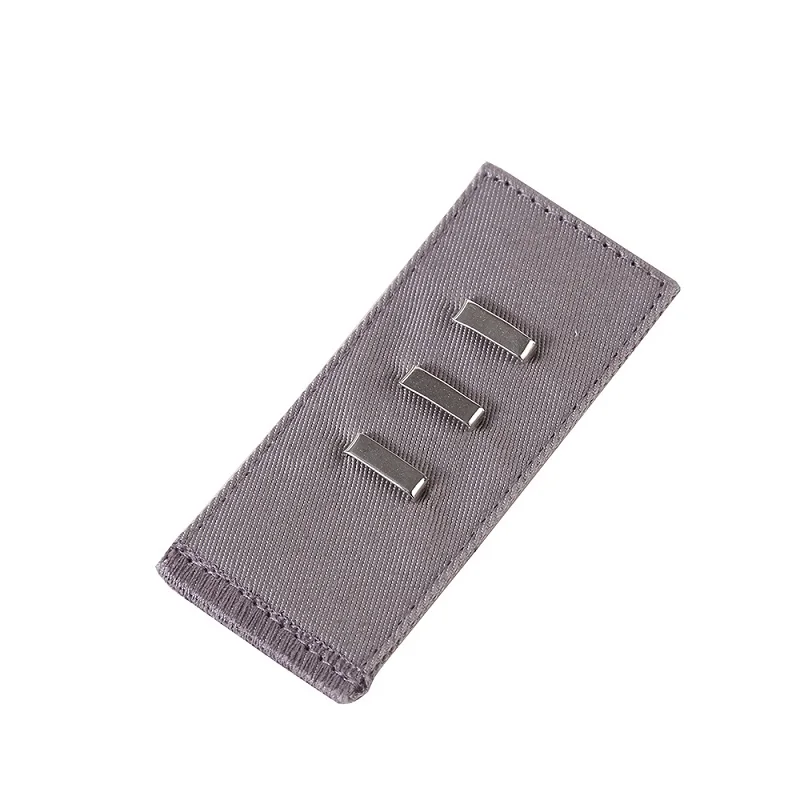 light gray Новинка пояс удлинитель пряжки Регулируемый эластичный пояс расширители Кнопка унисекс для обтягивающей юбки брюки джинсы брюки - Цвет: light gray