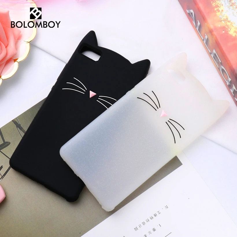 

Bolomboy Soft TPU Case For Huawei P8 Lite Case Silicone Cute Cats Kitty For Huawei P9 Lite 2017 Cover P10 P8 P9 Honor8 Lite P 8