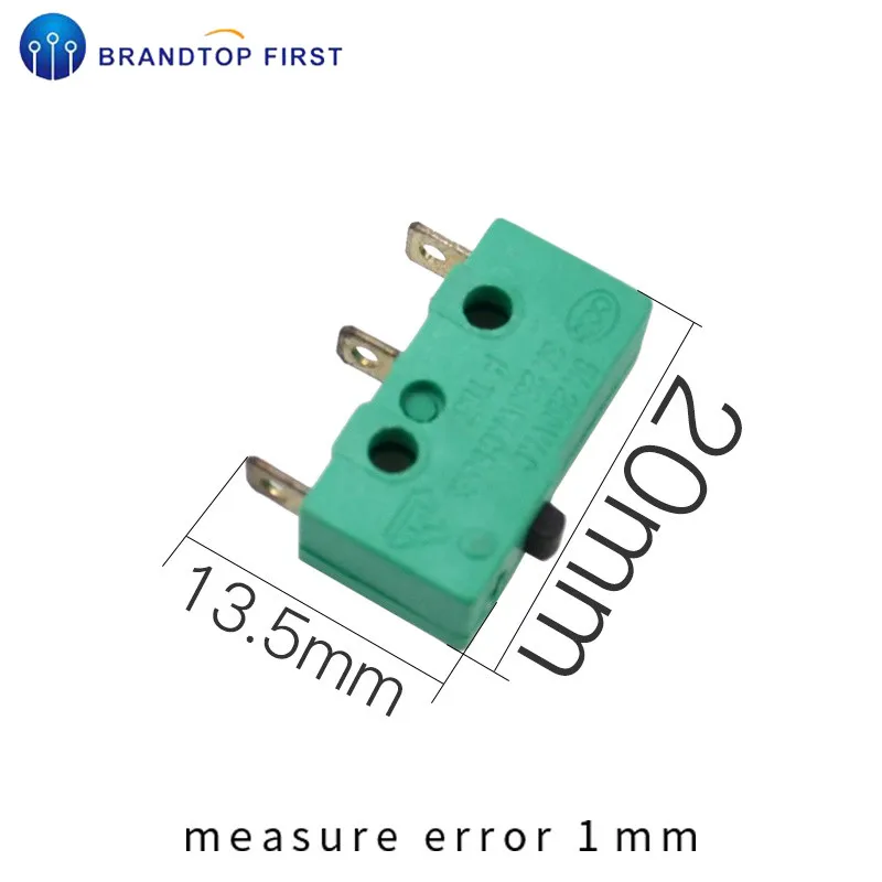 1 шт. KW4 миниатюрный микропереключатель, ограничительный переключатель - Цвет: 1pcs
