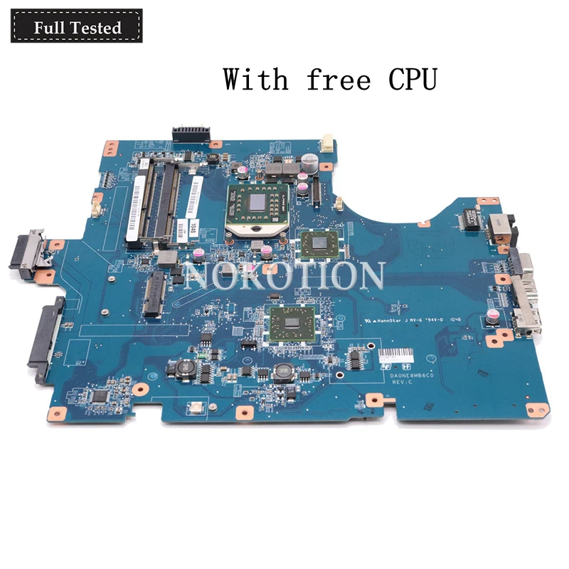 NOKOTION اللوحة لابتوب sony VPCEF سلسلة PCG-71511M DDR3 DA0NE8MB6C0 A1823506A الرئيسي مجلس شحن CPU كاملة العمل