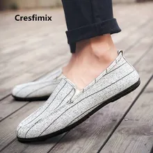 Мужские модные удобные весенние тканевые белые резиновые сандалии без шнуровки Стильная мужская обувь для вождения черного цвета Стильная мужская обувь E2882