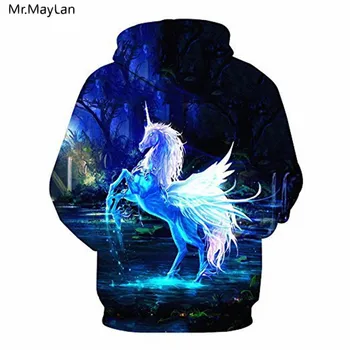 

Animal Unicorn Print 3D Hoodies Men Women Pullovers Hooded Sweatshirts Hip Hop Hipster Tracksuits Jacket Tops Plus size 5XL
