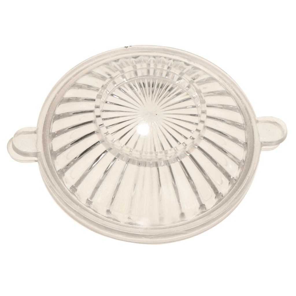Plastic Clear Flat Round Shape Candle Mould Soap Mold for Handmade Candle Making DIY Craft