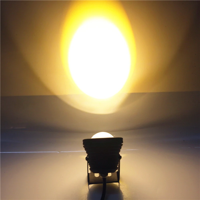 Us 9 7 32 Off Ip67 Waterproof Led Underwater Light 10w Rgb Lamp Ac Dc 12v Aquarium Swimming Pool Spotlight 24keys Rgb Ir Remote Controller In
