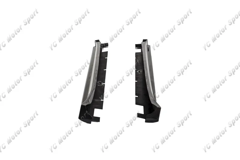 2016-2018 TESLA Model X SUV Revozport R-Zentric Style Side Skirts CF (1)