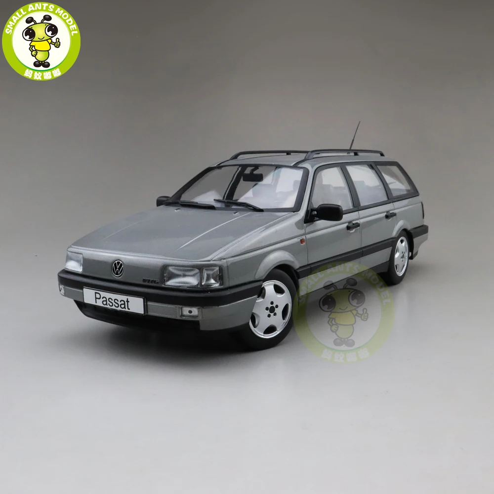1/18 KK Passat B3 Vr6 вариант 1988 литая модель автомобиля игрушки подарки для мальчиков девочек ничего не открывается - Цвет: Серый