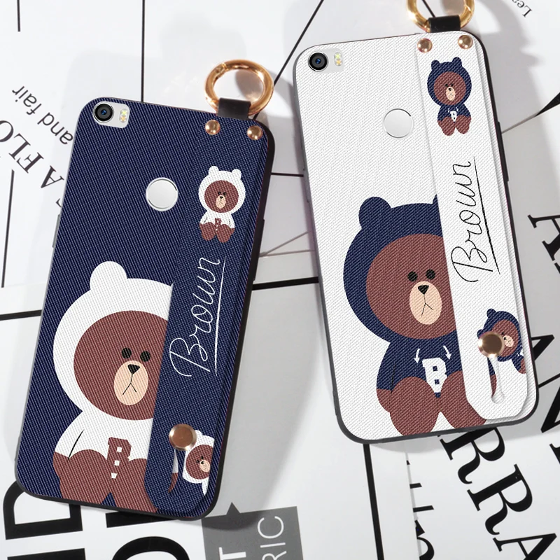 

Cute Bear Cartoon Case For XiaoMi Mi Mix 2 2S Mix2 Soft Silicone Strap Cover For Xiaomi Mi Max 2 3 Pro Max2 Max3 Case
