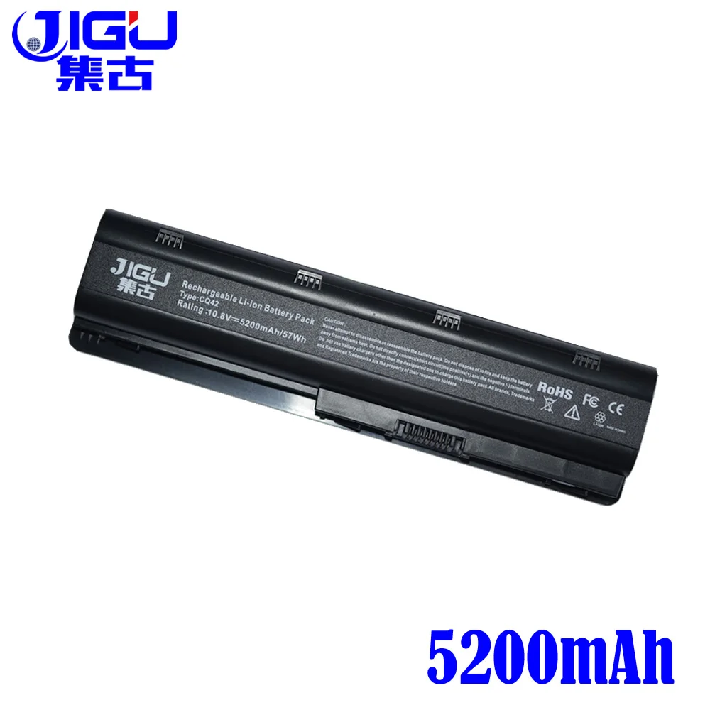 JIGU 6 ячеек Батарея для hp павильон DV3 DM4 Dv7-1400 Dv7-1200 G4 G6 G7 для Compaq CQ42 CQ32 G42 MU06 593553-001 аккумулятор большой емкости