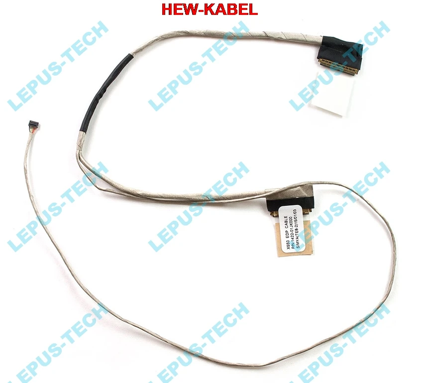 Новый ЖК-кабель для ASUS X550 EDP оба 30 PIN LED 1422-01JK000 кабель lvds гибкий видео | Компьютеры и