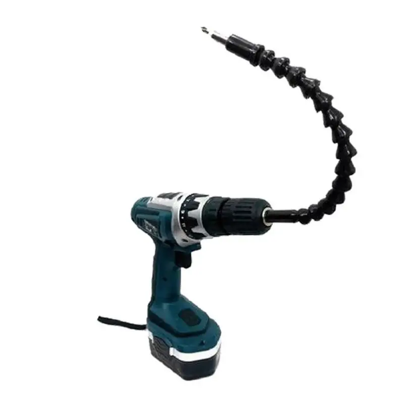 

290mm Flexible Magnetic Screwdriver Extension Drill Bit Holder Shaft Bit Connect Link for Electronic Drill 1/4" Hex Shank